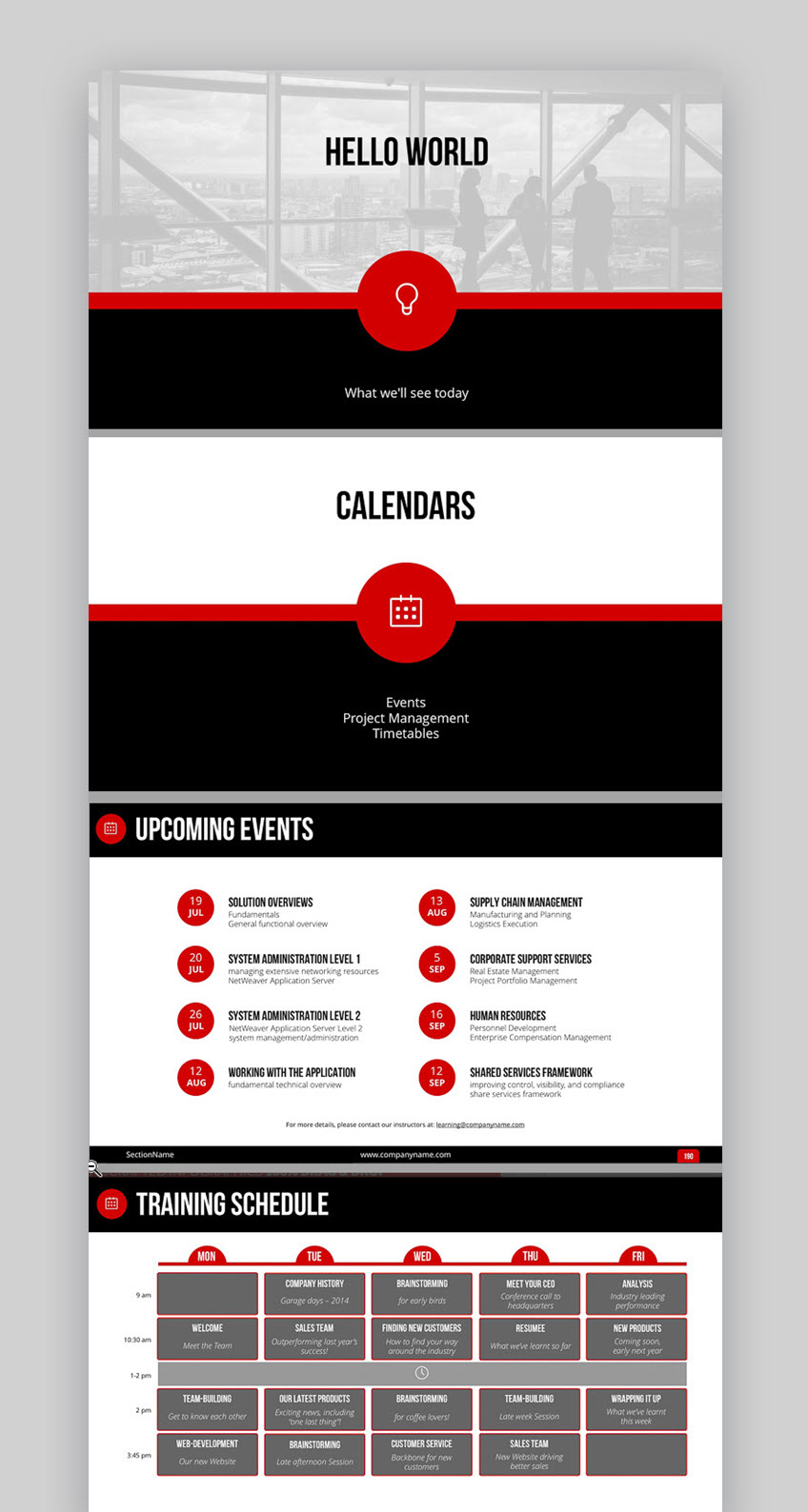 Microsoft Powerpoint Calendar Template Toptemplate my id
